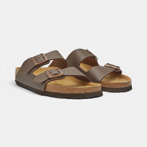 Sandalias de hombre Birkenstock Arizona, Marr&oacute;n