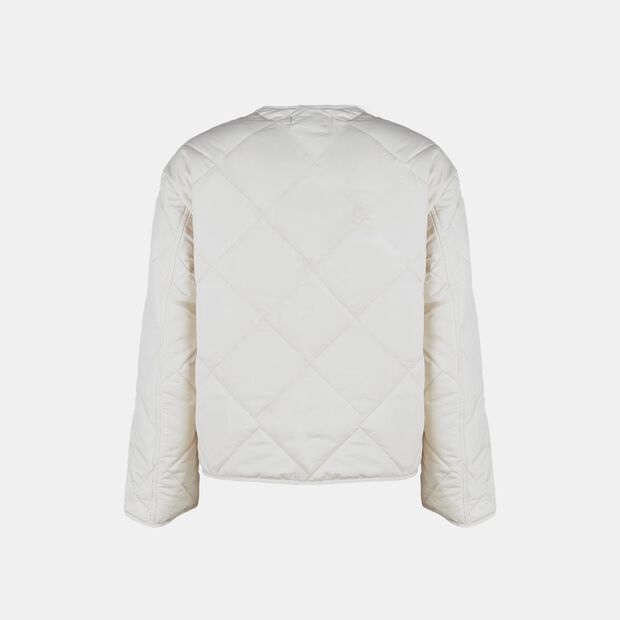 Chaqueta acolchada para mujer, Blanco