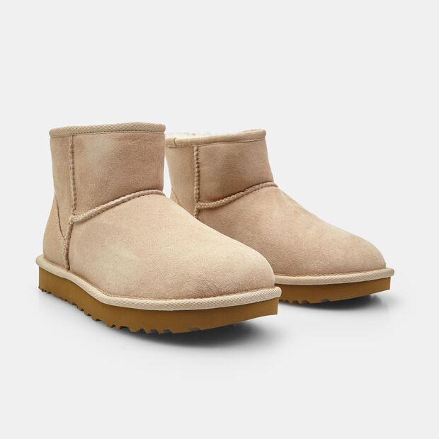 Bot&iacute;n para mujer UGG CLASSIC MINI SAND, Beige