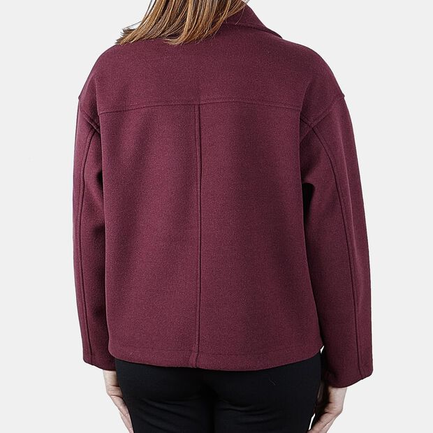 Chaqueta Coat para mujer Bata, Rojo