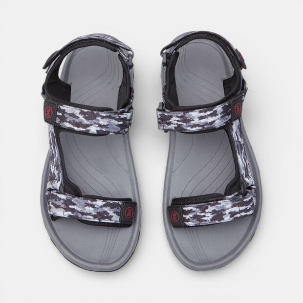 Sandalia casual con tira para hombre Weinbrenner, Negro