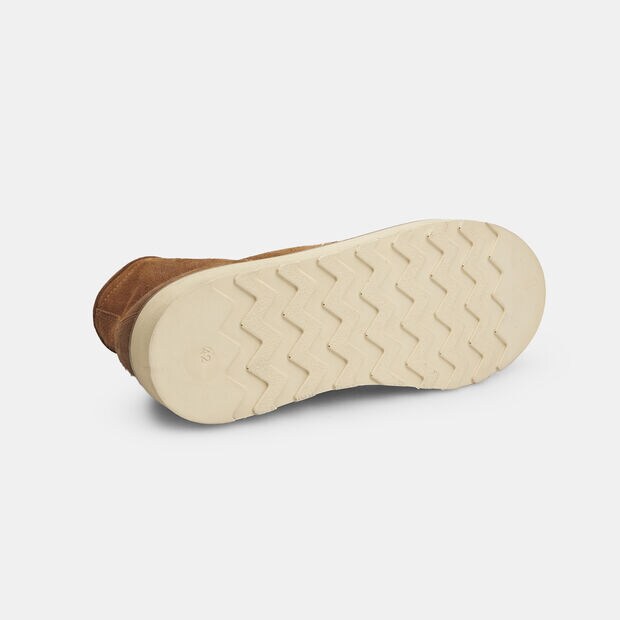 Botines de hombre Weinbrenner de ante, Marr&oacute;n
