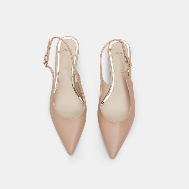 Zapatos de sal&oacute;n de mujer con tac&oacute;n de 4,5 cm BATA, 