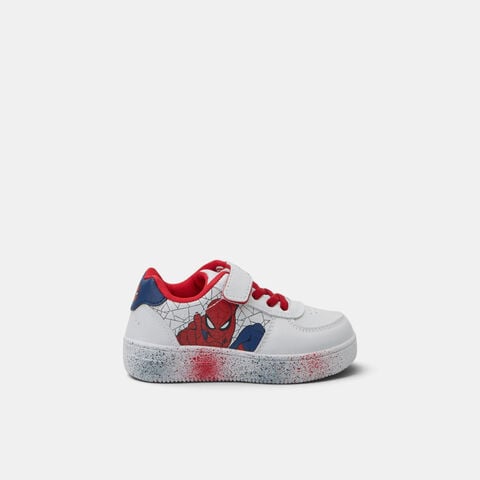Zapatillas infantiles de Spiderman, Blanco