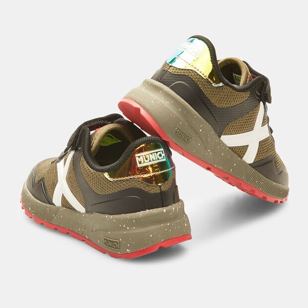 Zapatillas MUNICH para ni&ntilde;as, Verde