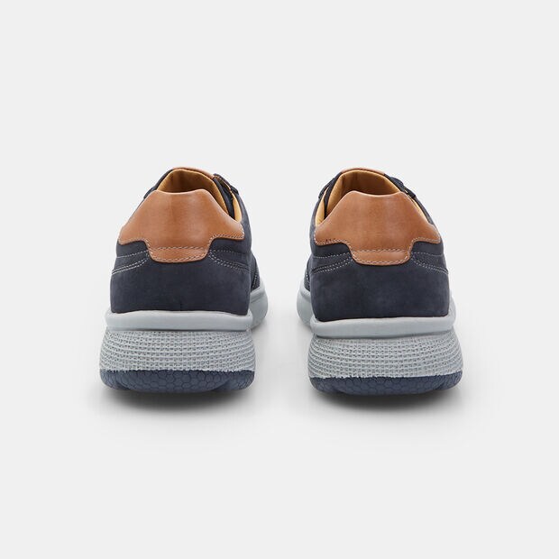 Zapatos con cordones en Nabuk para Hombre BATA, Azul