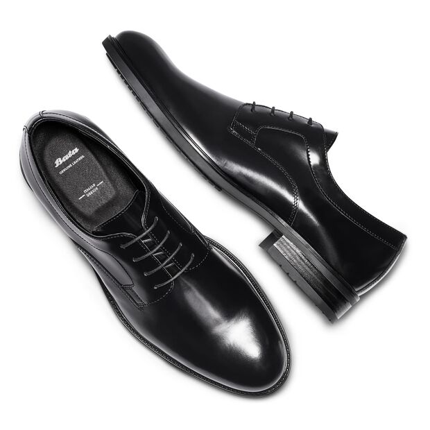 Zapatos de cordones de hombre, Negro