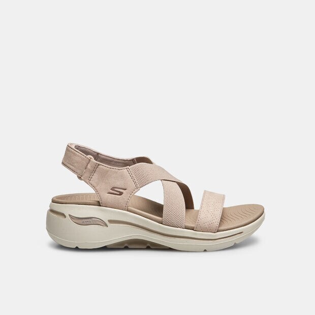 Sandalias Skechers de mujer, Beige