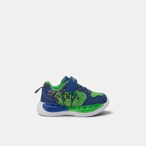 Zapatillas infantiles de Minecraft, Verde