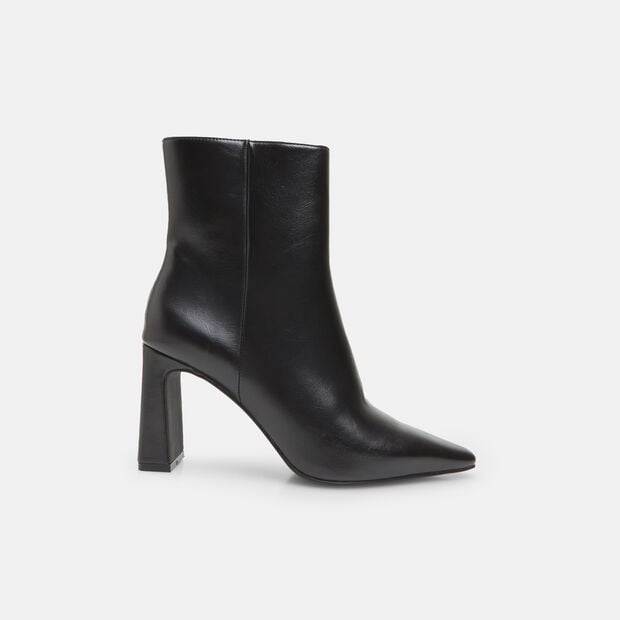 Ankle boot de mujer con tac&oacute;n BATA, Negro