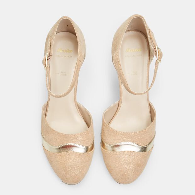 Zapatos de tac&oacute;n de mujer con correa en el tobillo BATA, 