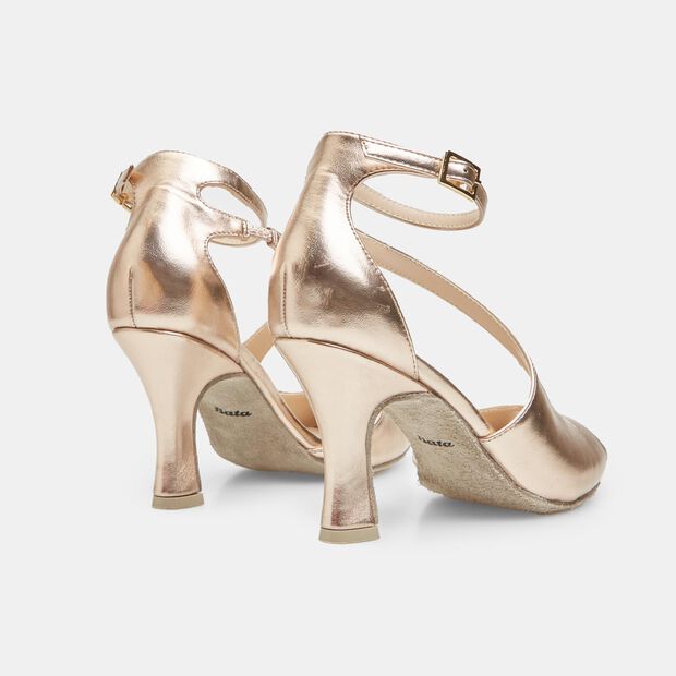 Zapatos de baile de tac&oacute;n para mujer BATA, Dorado