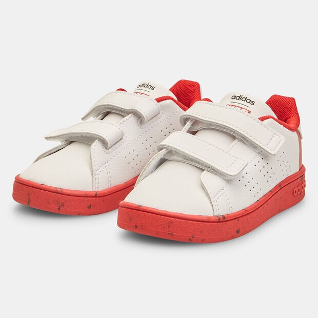 Sneakers primeros pasos adidas x Marvel Advantage, Blanco