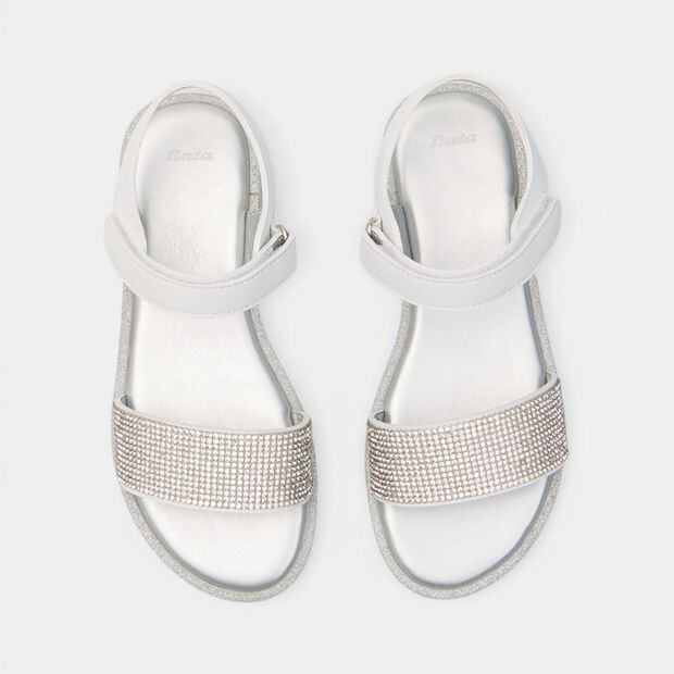 Sandalias para ni&ntilde;a Bata, Blanco