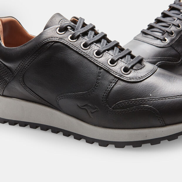 Sneakers de hombre de piel kangaroos, 