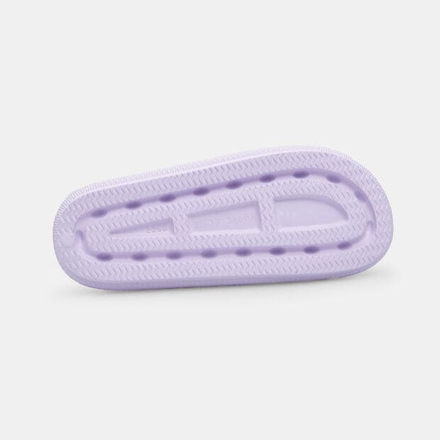 Zapatillas de plataforma de mujer con tiras, Violeta