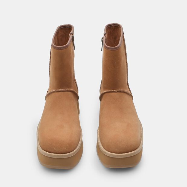 Botas de mujer Ugg Chestnut Cityfunc Mid, Piel