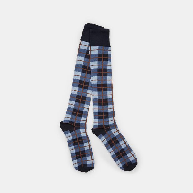 Tres pares de calcetines largos para hombre, Multicolor