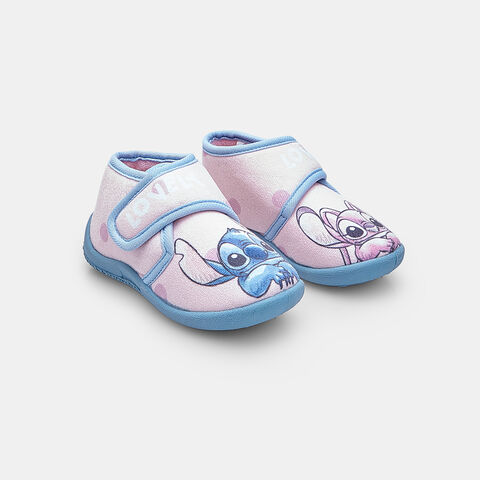 Pantufla para niños con velcro Chicco, Rosa