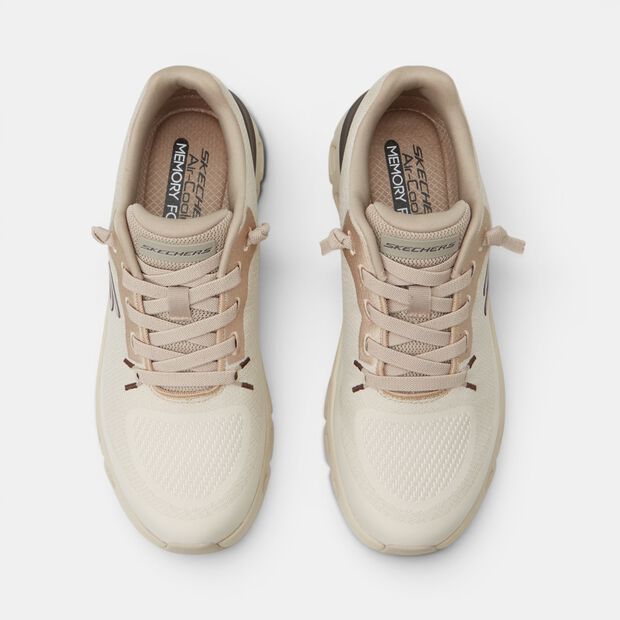 Zapatillas deportivas para hombre Skechers Glide-Step Pro, Beige