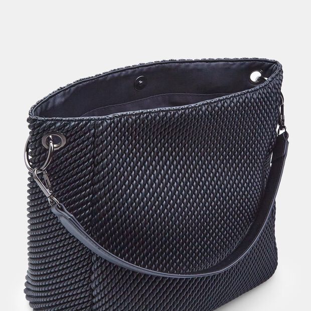Hobo para mujer Bata, Negro