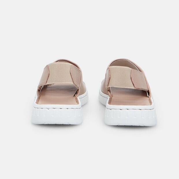 Sandalias de piel para mujer, Desnudo