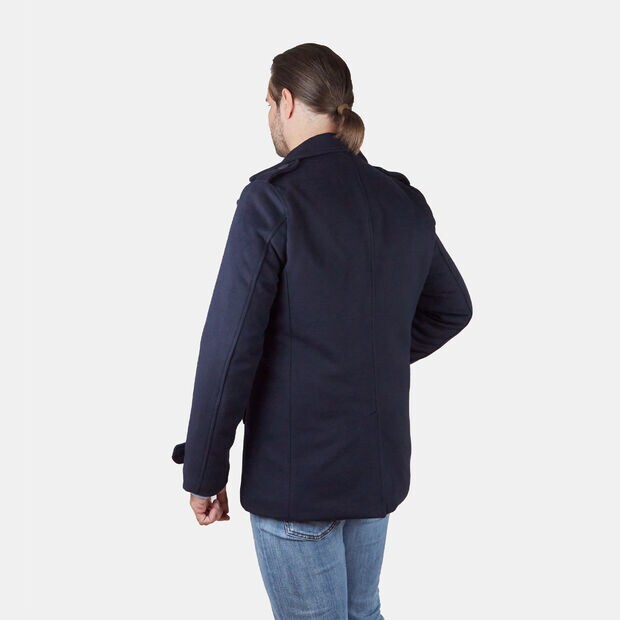 Abrigo de hombre, Azul