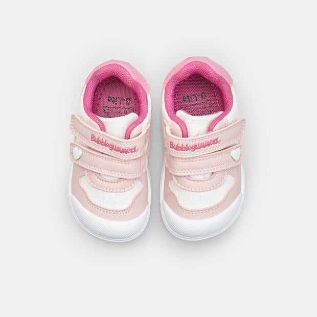 Zapatillas para ni&ntilde;a Bubblegummers con velcro, Rosa