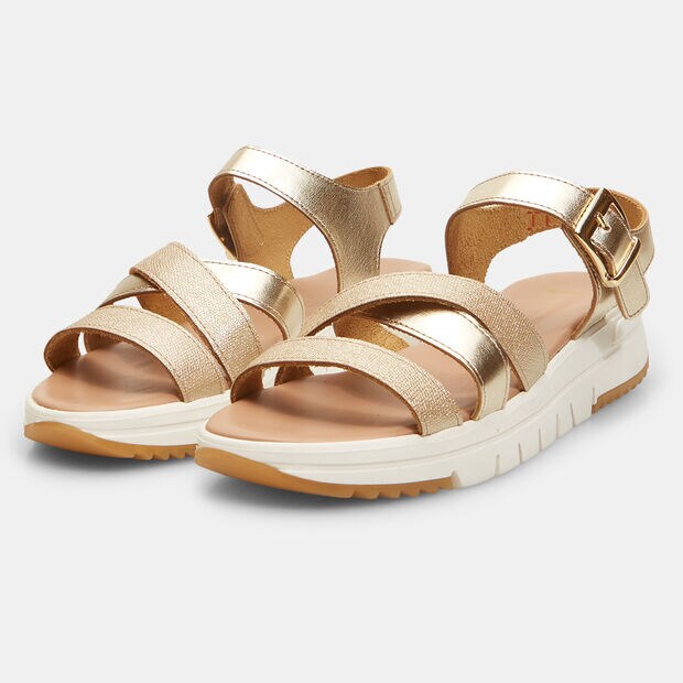 Sandalias de mujer de piel , 