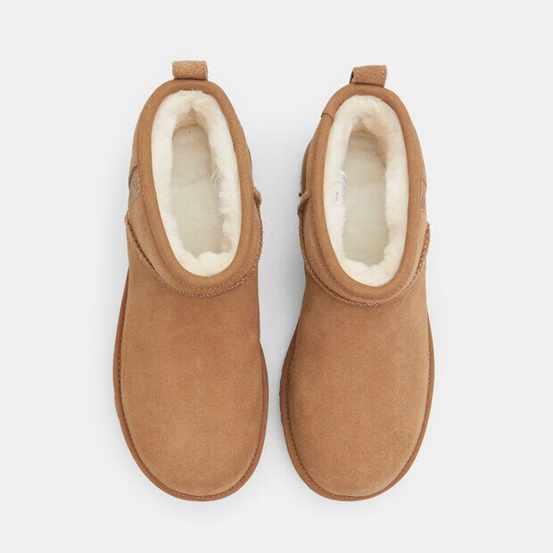Botines de mujer Ugg Classic Ultra Mini Bling, Piel