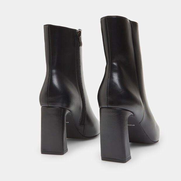 Ankle boot de mujer con tac&oacute;n BATA, Negro