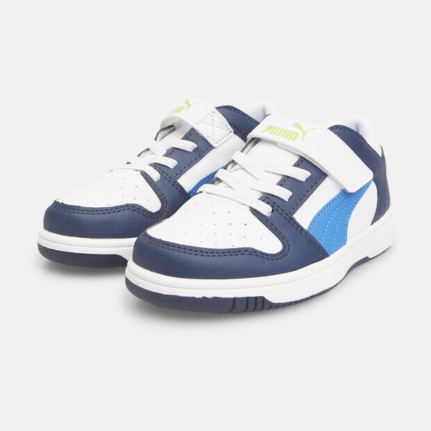 Sneakers de ni&ntilde;os Puma Rebound Layup , Blanco