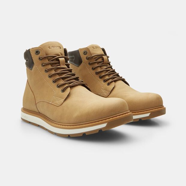 Botín con cordones para hombre Levi's, Amarillo