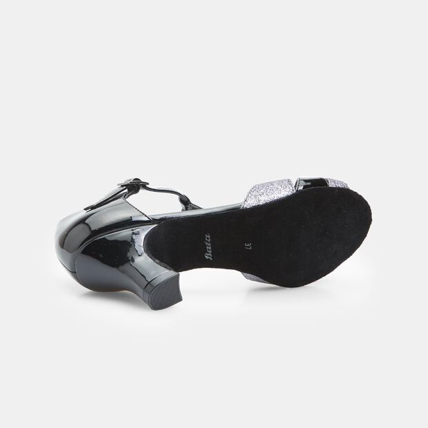 Zapatos de sal&oacute;n abiertos de mujer BATA, Negro