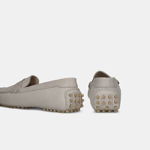 Mocassins pour femme en cuir, 