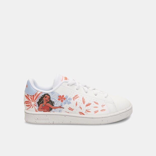 Sneakers pour enfants Adidas x Disney Advantage Moana , Blanc