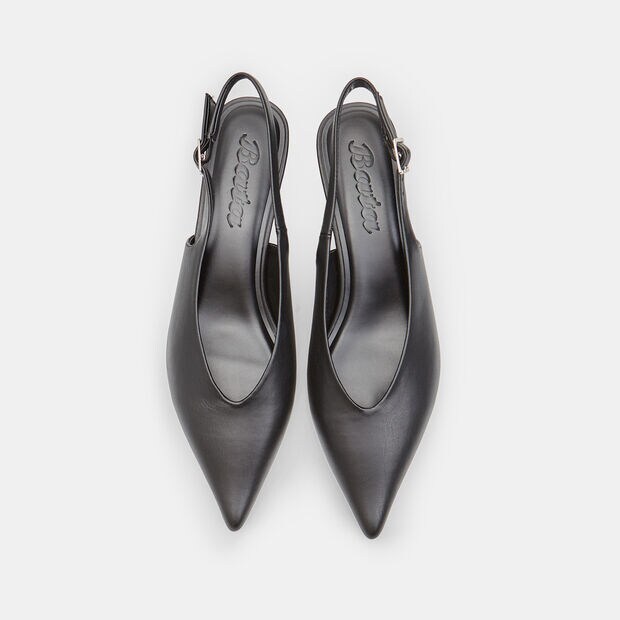 Escarpins slingback pour femme avec bride r&eacute;glable Bata, 