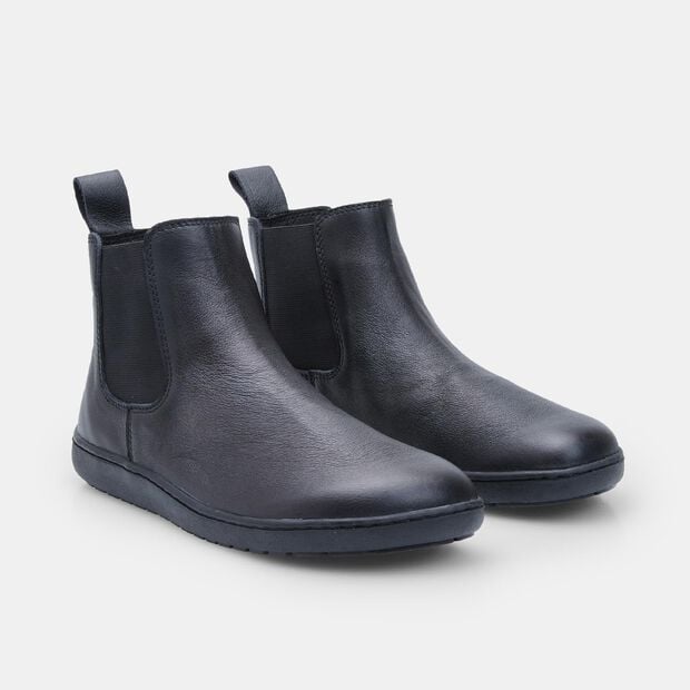 Bottine Chelsea Barefoot en cuir pour femme Bata, Noir