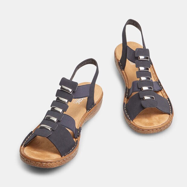 Sandales pour femme tress&eacute;es, 