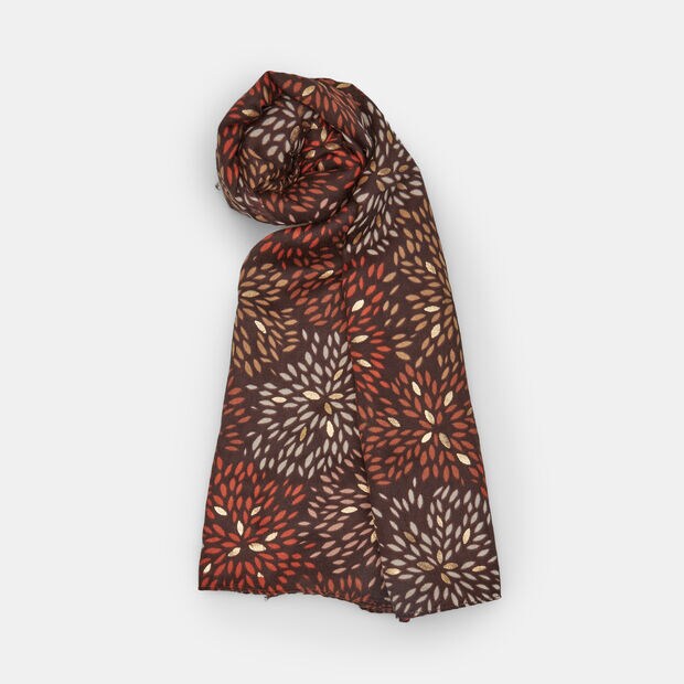 &Eacute;charpe femme &agrave; motif Bata, Multicolore