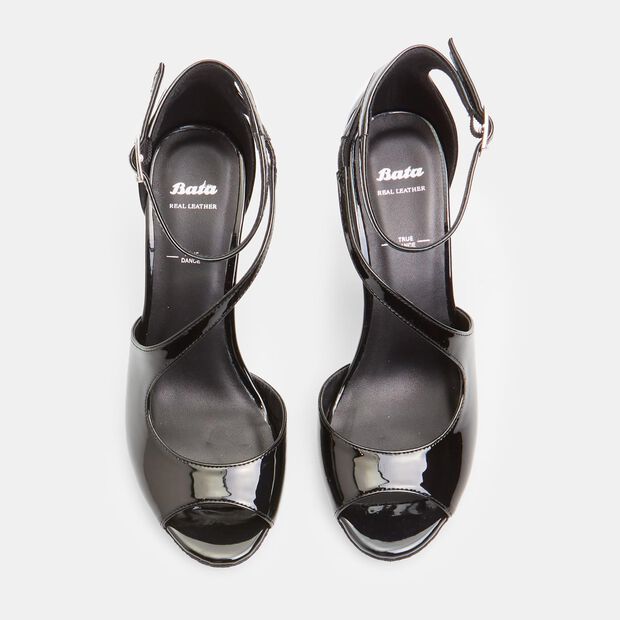 Chaussures de danse pour femmes &agrave; talons BATA, Noir