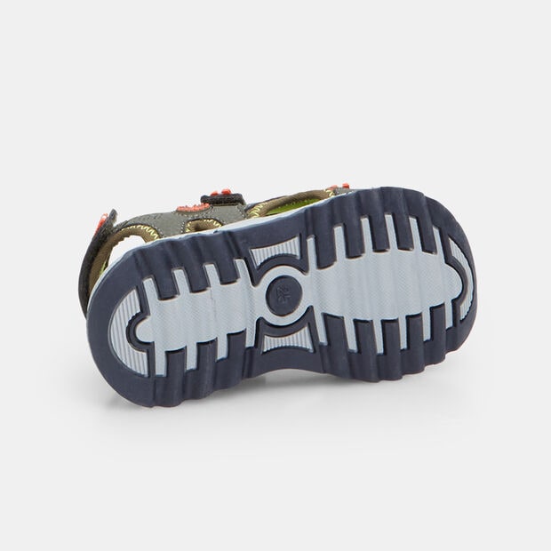 Sandales pour enfant Bubblegummers, Kaki