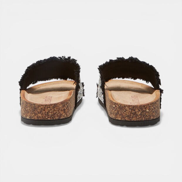 Slipper comfortables BATA, Noir