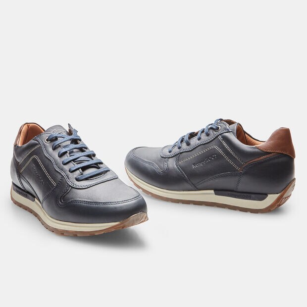 Sneakers pour homme Kangaroos en cuir, Bleu