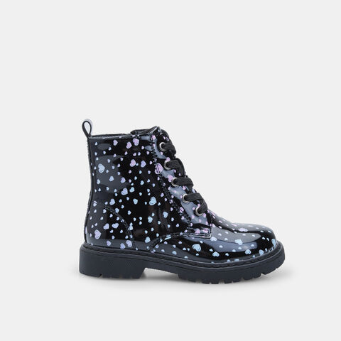 Bottine à lacets pour fille Bata, Noir