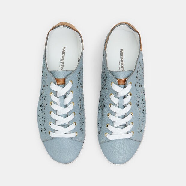 Chaussures &agrave; lacets pour femme Weinbrenner, Bleu