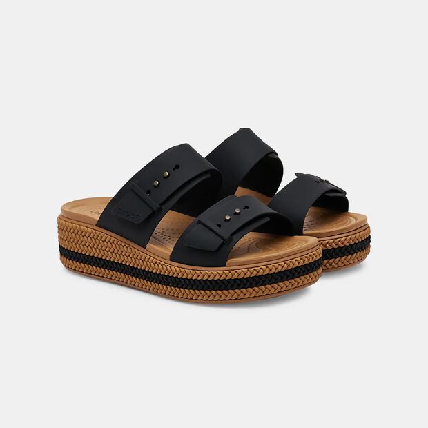 Sandales pour femmes Crocs, Noir