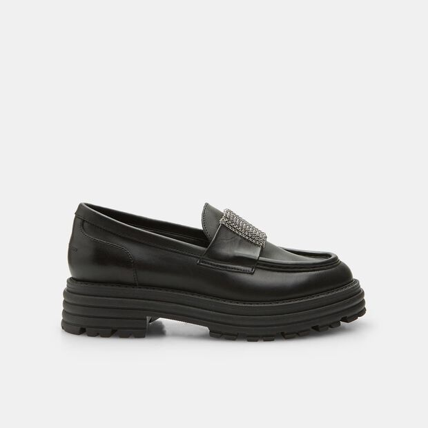 Mocassins en cuir pour femme, 