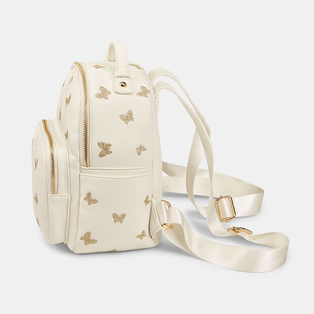 Sac &agrave; main pour femme avec imprim&eacute; floral, Blanc