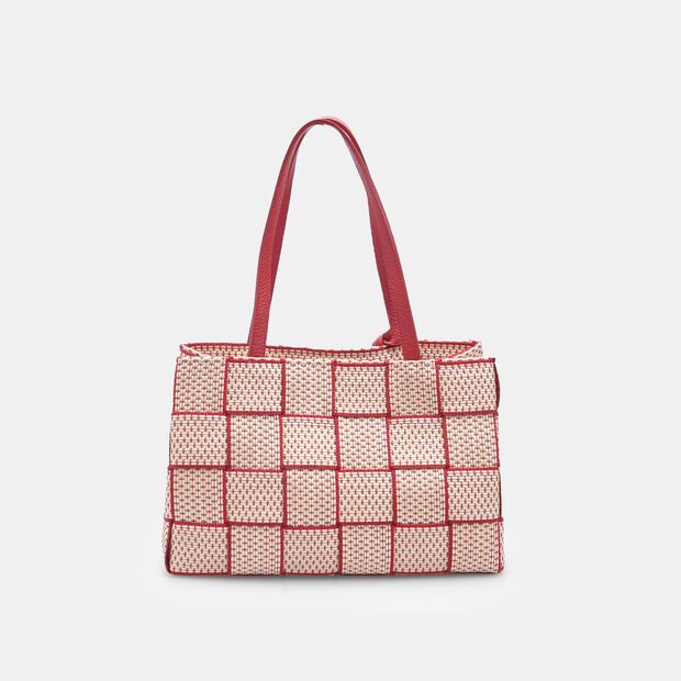 Cabas pour femme Bata effet tress&eacute;, Multicolore